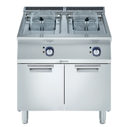 Fritéza EL, 2x7l, na podstavbe, š. 800mm