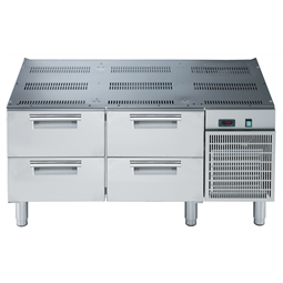 Chladiaca podstavba 2 x 2 zásuvky, š. 1200 mm, R290