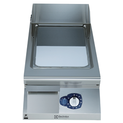 Grilovacia doska, PL, 400 mm, hladká, chróm, bez podstavby