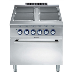 Elektrický sporák, 4 platne, s elektrickou rúrou, š. 800 mm