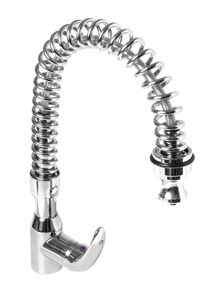 Batéria so sprchou s pružinou