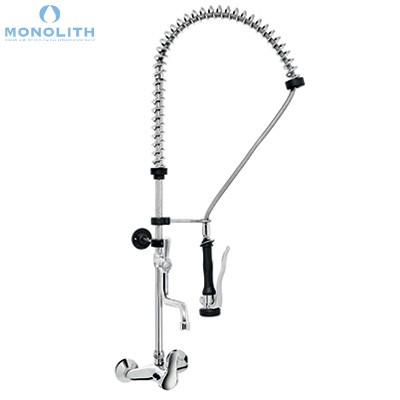 Sprcha tlaková s ramienkom, pružinou a pákovou batériou