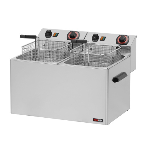 Fritéza elektrická 2 x 8 l 230V