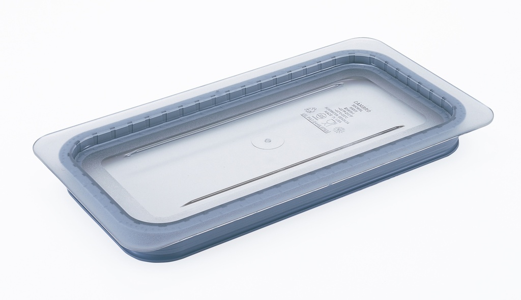 Veko na gastronádobu 1/3 vzduchotesné, 17,6x32,5 cm, priehľadný PC