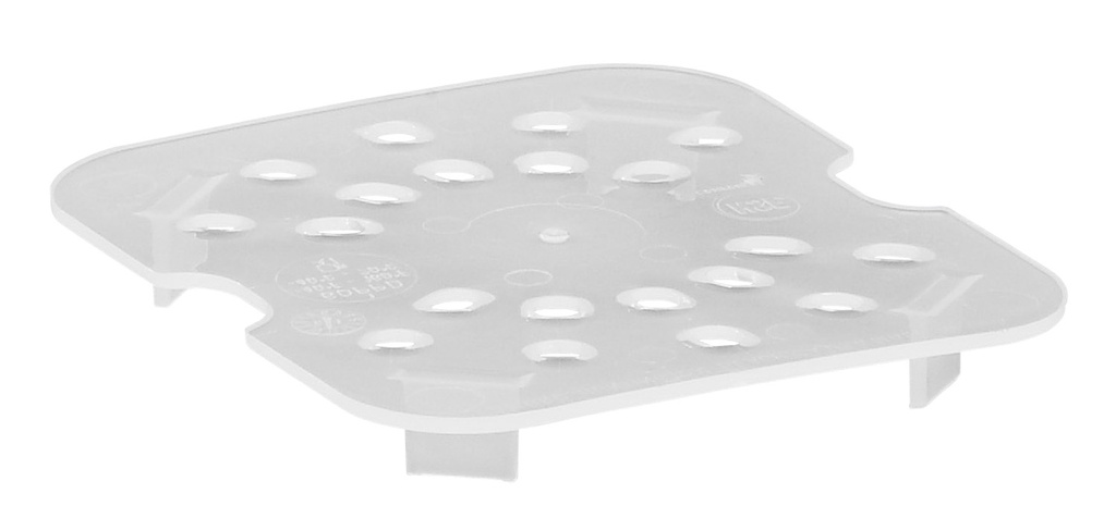 Odkvapkávacia vložka do GN 1/6, priesvitný PP