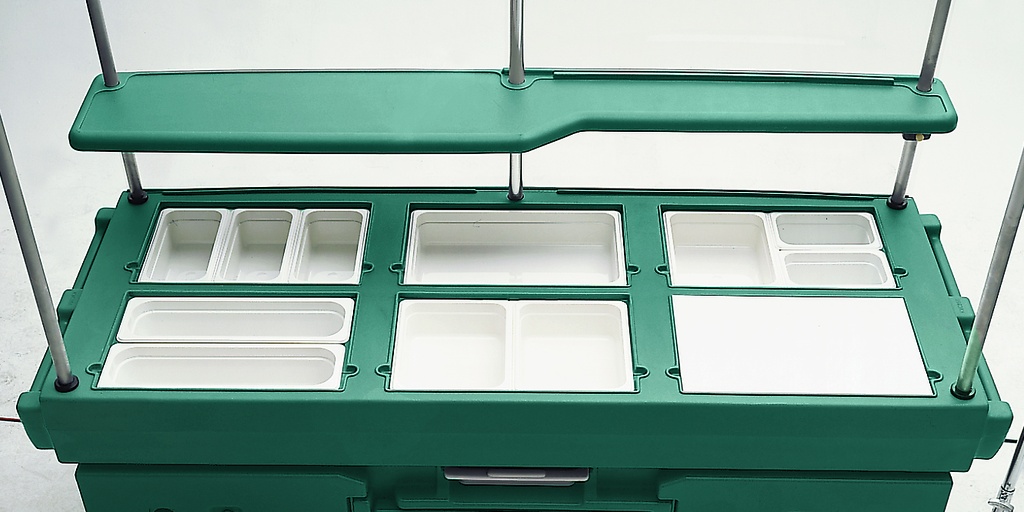 Mobilný stánok 6 x GN1/1