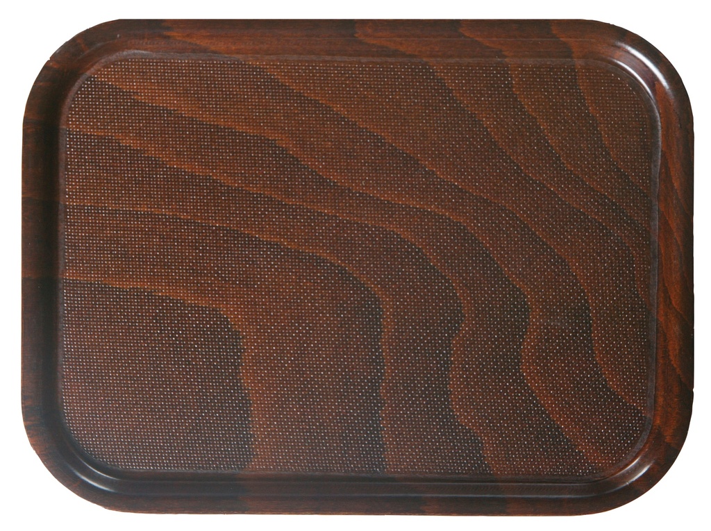 Tácka drevená NON-SLIP povrch 20x27