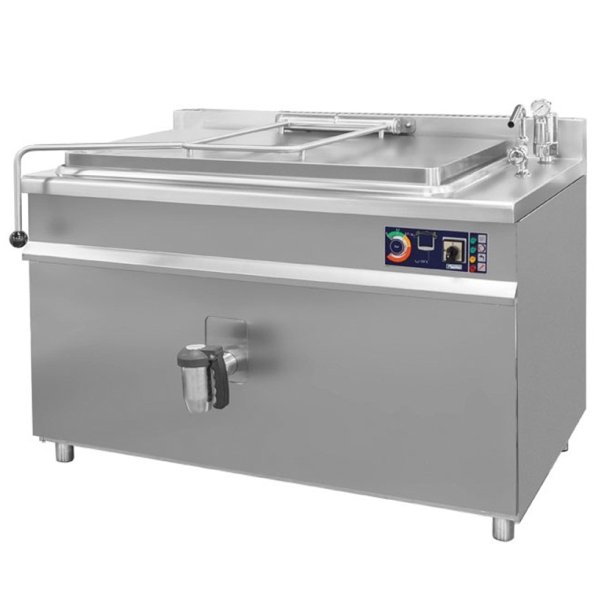 Varný kotol, elektrický, 200 litrový, hranatý duplikátor