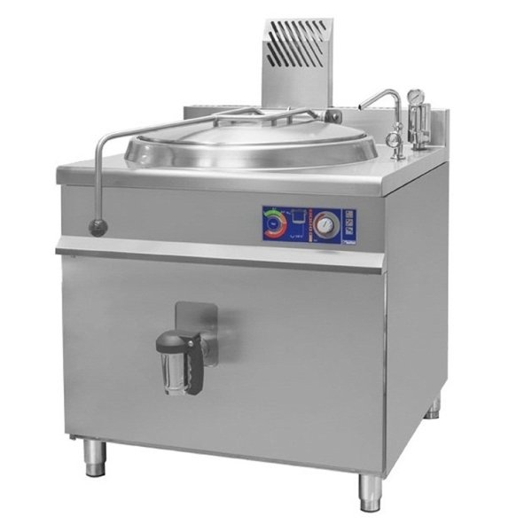 Varný kotol, plynový, 100 litrový, okrúhly duplikátor