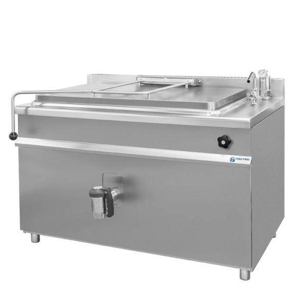 Varný kotol, parný, 300 litrový, hranatý duplikátor