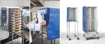 Finishing systém pre bankety typ 10-2/1 (Zavážací vozík na 52 tanierov,tepelný kryt a prepravný vozík)