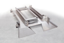 Nájazdová rampa typ 20-1/1 pre stojanový vozík na taniere