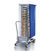 Finishing systém pre bankety typ 20-1/1 (zavážací vozík na 60 tanierov, tepelný kryt)