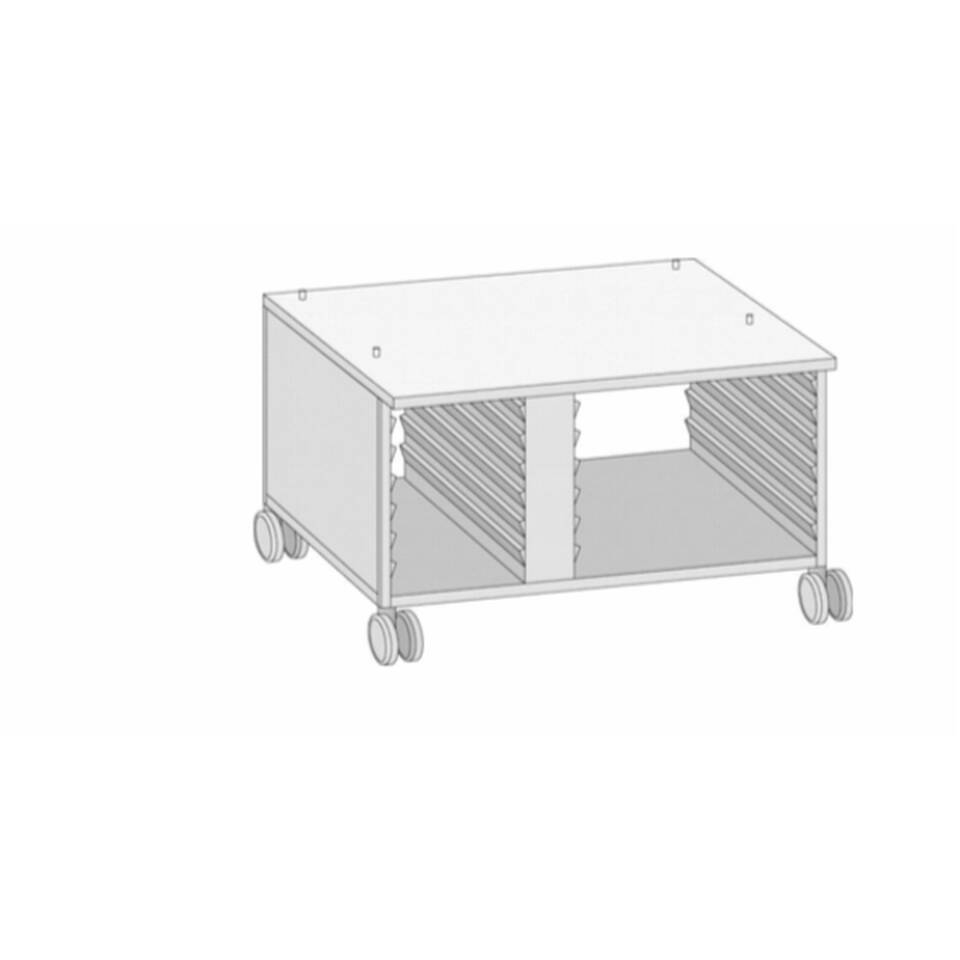 Podstavec II pre 6-2/1 a 10-2/1, pojazdný