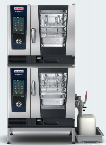 Sada pre Combi-Duo so zabudovaným odtokom tuku  pre inštaláciu na nivelačnú sadu 6-2/1 a 10-2/1