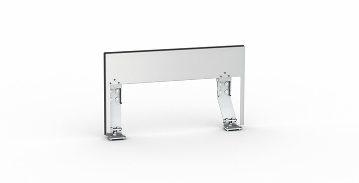 Sada pre zavesenie na stenu - typ L