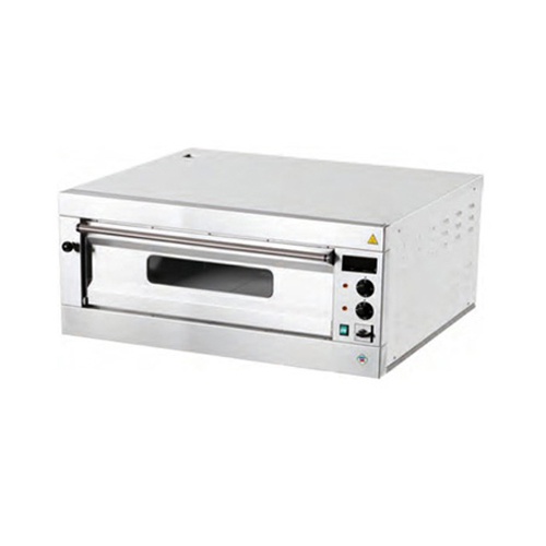 Pec na pizzu 1x6, celošamot., digit. teplomer