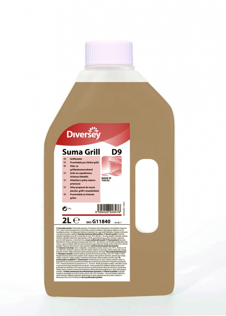 Čistič grilu D9 2 l