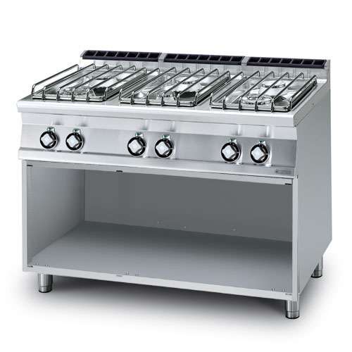 Sporák plynový - 6 horákov