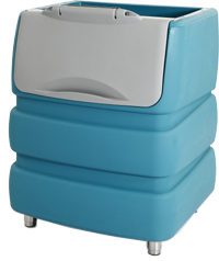 Zásobník na ľad Bin 240 PE, 180 kg