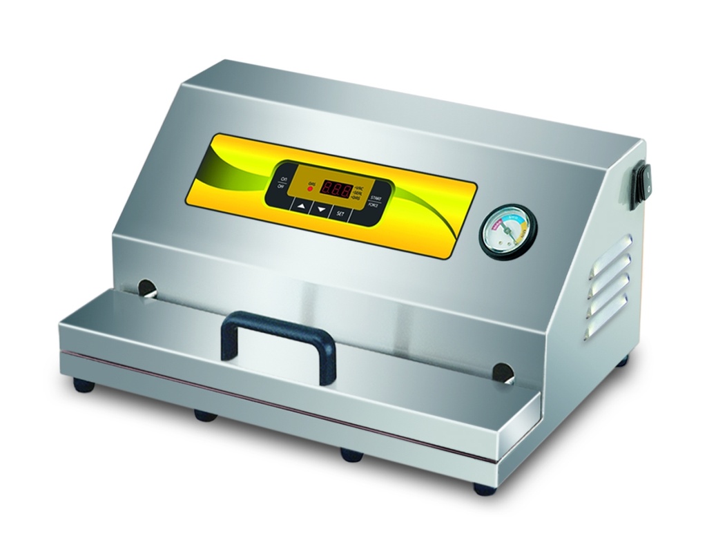 Vákuový baliaci stroj s externým saním a  automatickým otváraním ECO STAR