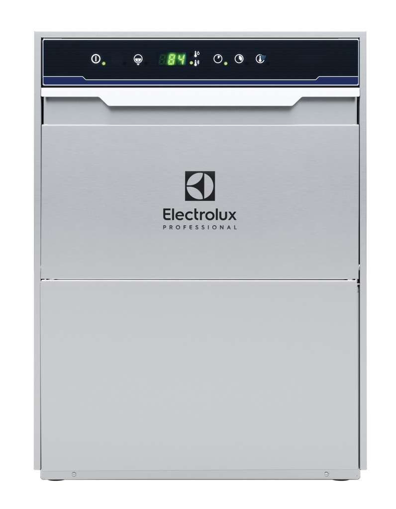 Umývačka skla "S" Short, dvojplášťová, elektronické ovládanie, studený oplach, odpadové čerpadlo, 30 košov/hod, 400 V