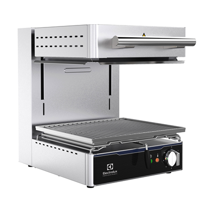 Salamander, EL, 230 V, š. 400 mm, posuvné výhrevné telesá