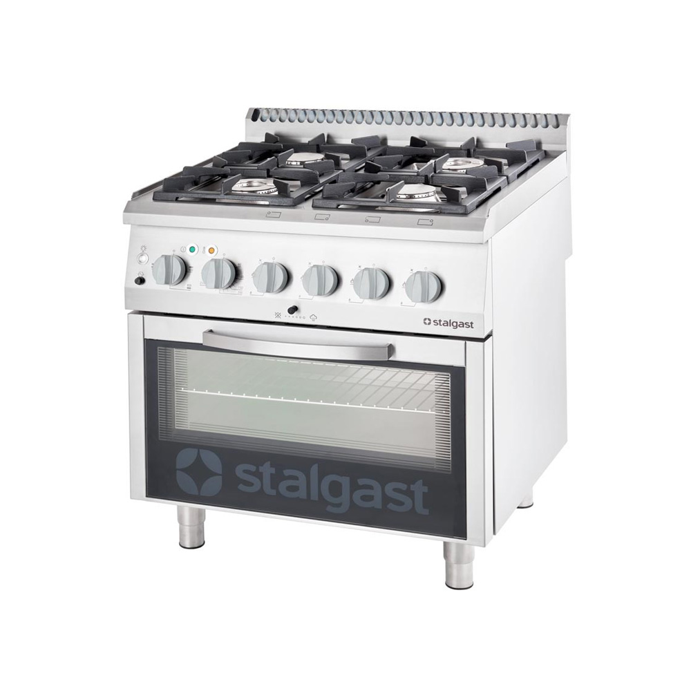 Sporák 4-plynový s rúrou GN1/1