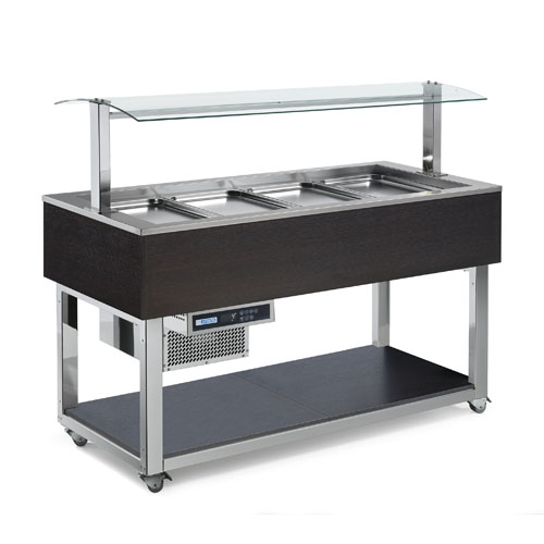 Vozík chladiaci 4 x GN 1/1