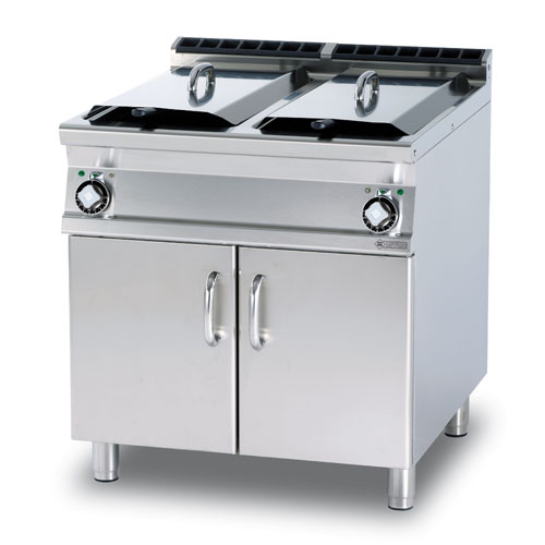 Fritéza el. 2x18 l, 800/700