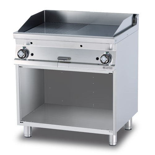 Platňa smažiaca plyn. kombin., 800/700