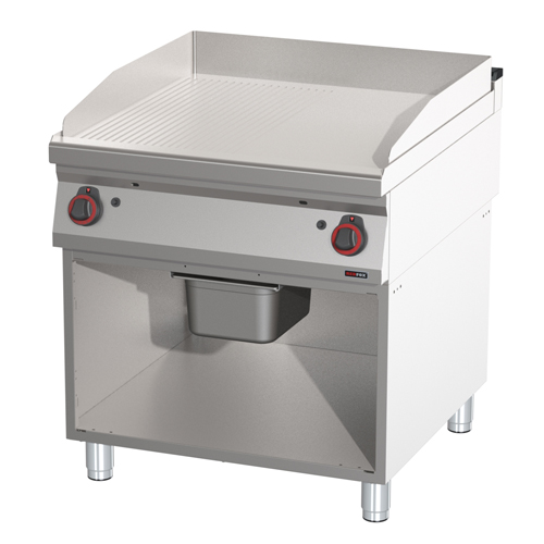 Platňa smažiaca plyn. kombin., 800/900