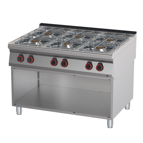 Varidlo plyn., 6xhorák, 1200/900