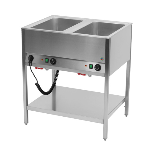 Pult ohrevný, 2xGN1/1