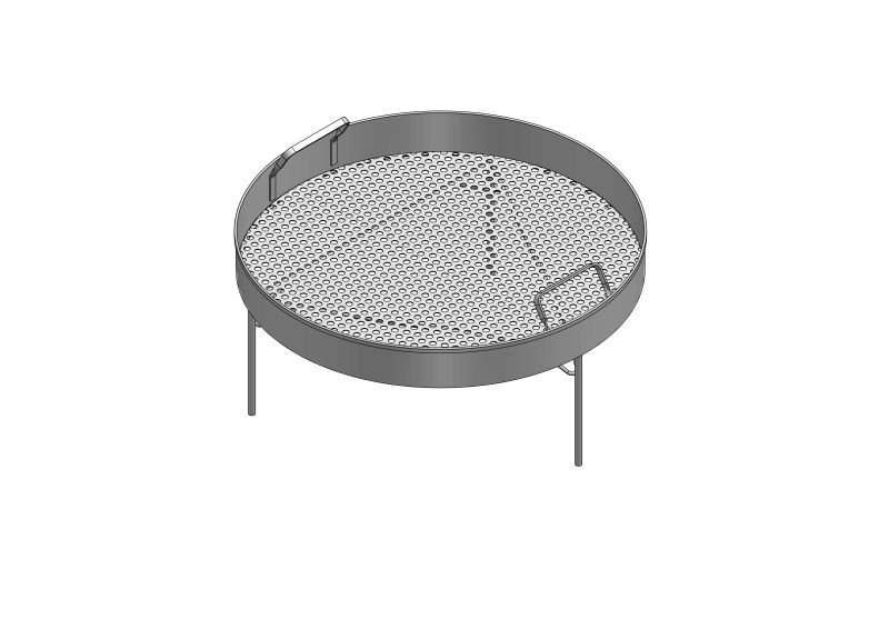 Okrúhly parák do 100 l kotla