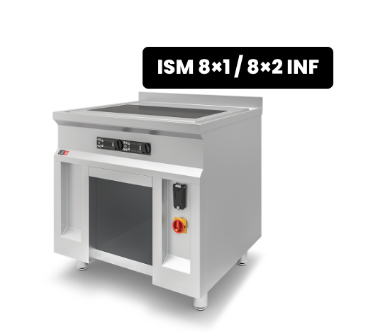 Indukčný sporák LOGiQ s 2 varnými platňami vedľa seba