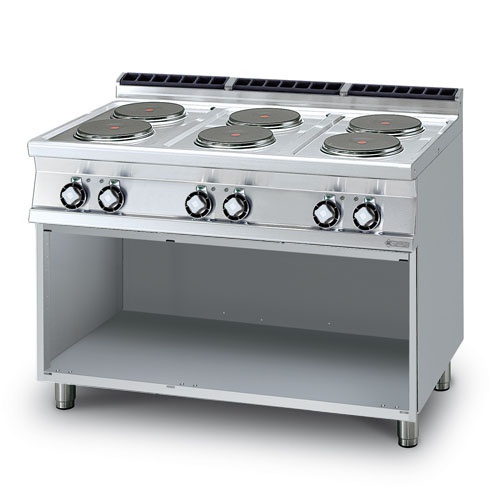 Varidlo elektrické, 6 x platňa, 1200/700