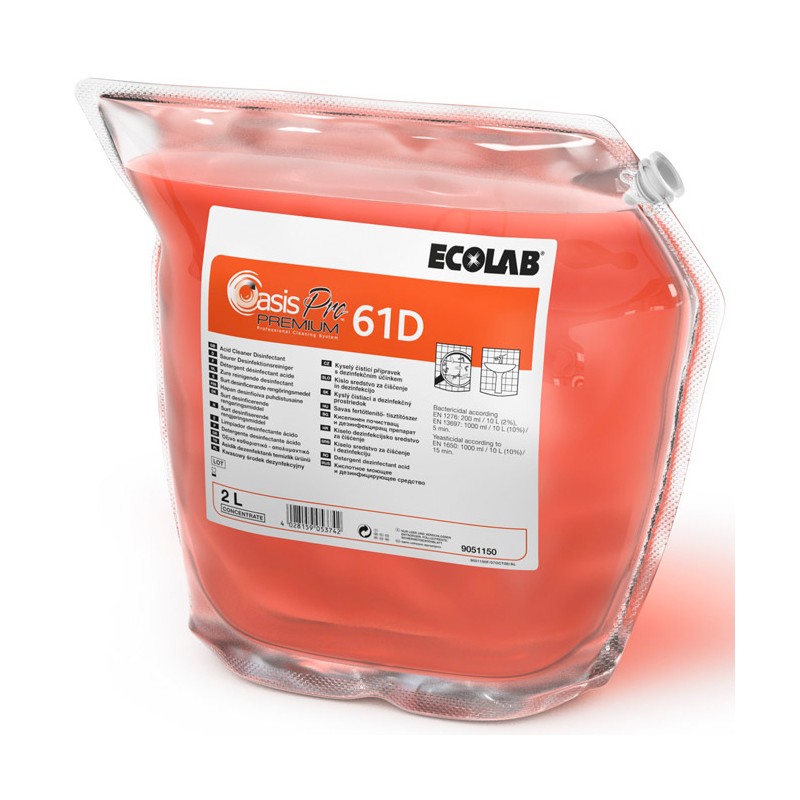 Čistiaci prostriedok pre umyvárne OASIS PRO 61D Premium 2 l