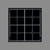 Indukčná doska zabudovateľná 4 zónová celoplošná