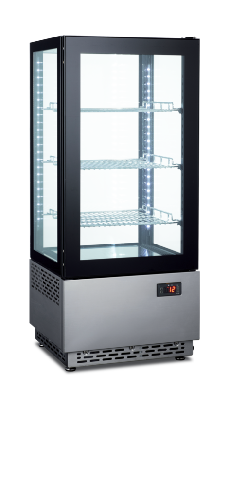 Chladiaca vitrína panoramatická pultová