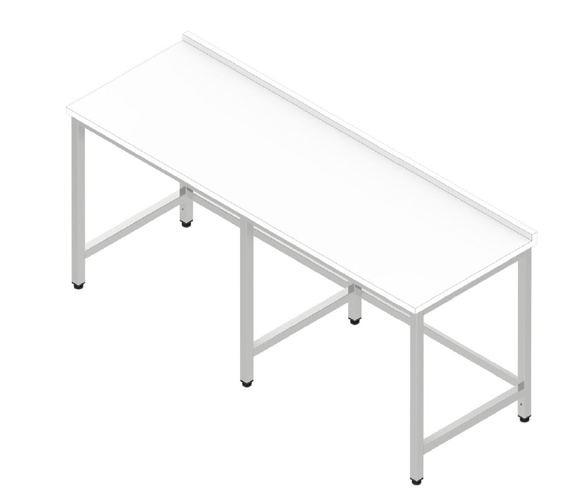 Pracovný stôl veľký s plastovou pracovnou doskou