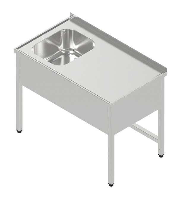 Umývací stôl jednodrez krytovaný