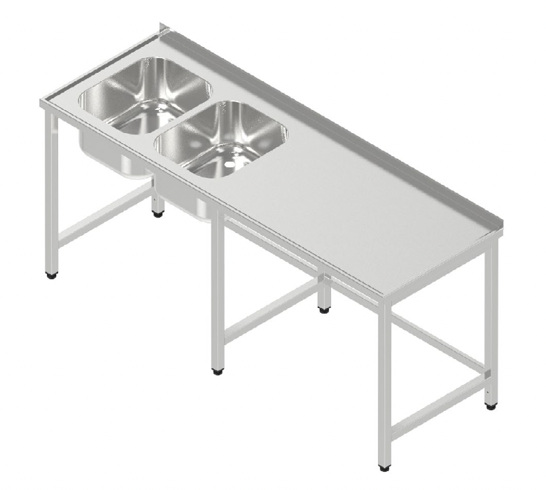 Umývací stôl dvojdrez veľký