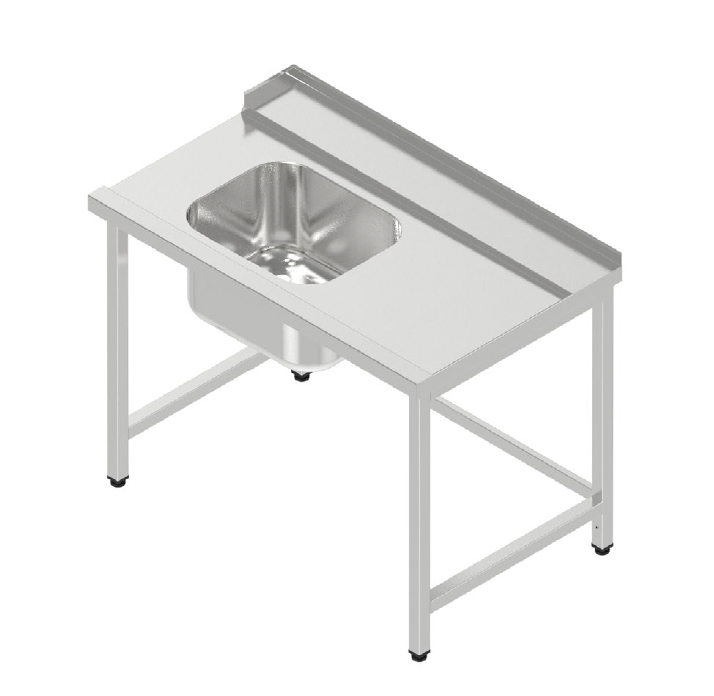 Vstupný stôl umývací jednodrez