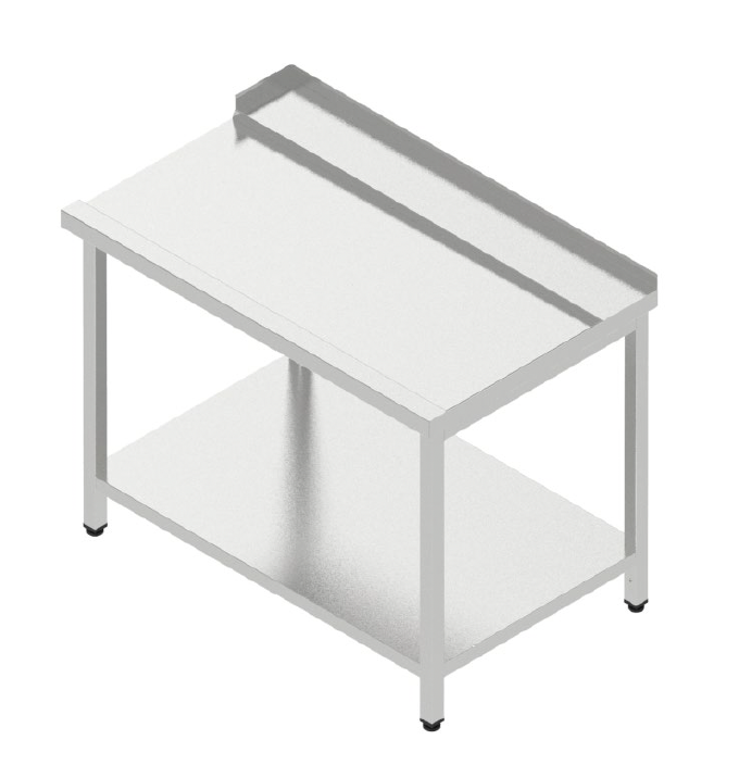 Výstupný stôl jednoduchý s policou