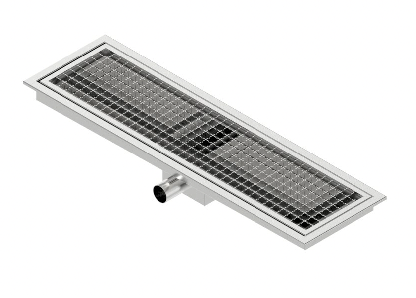 Podlahová vpusť horizontálna