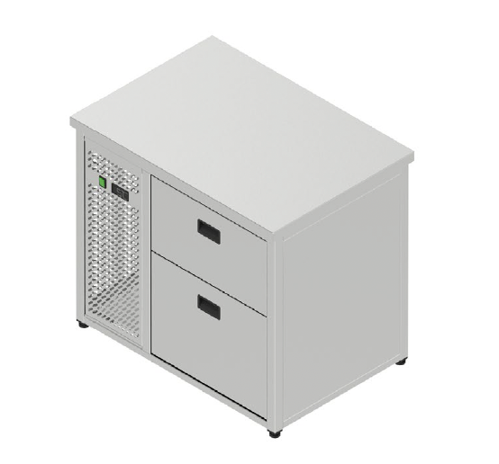 Chladiaci stôl nápojový - 2 zásuvky