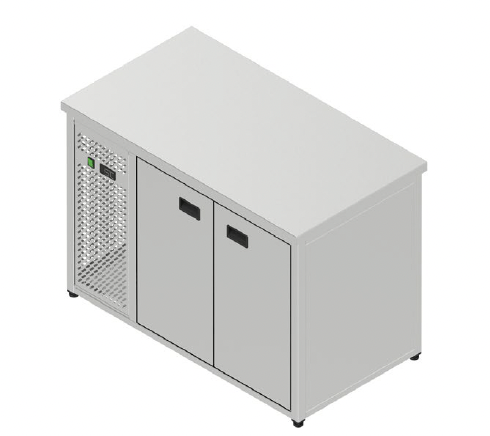 Chladiaci stôl pre GN - 2 dvere