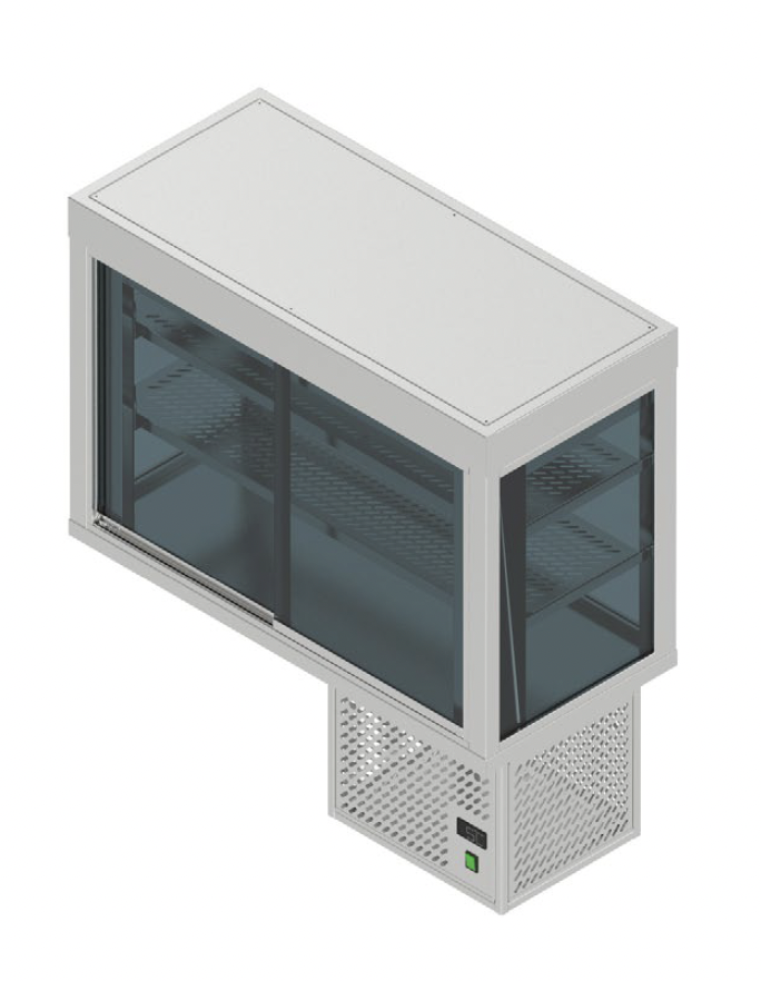 Vstavaná chladiaca vitrína samoobslužná