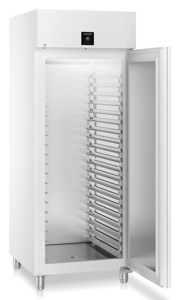 Chladiaca skriňa, pekárenská norma, oceľ bieľa, vnútro nerez, 854 l